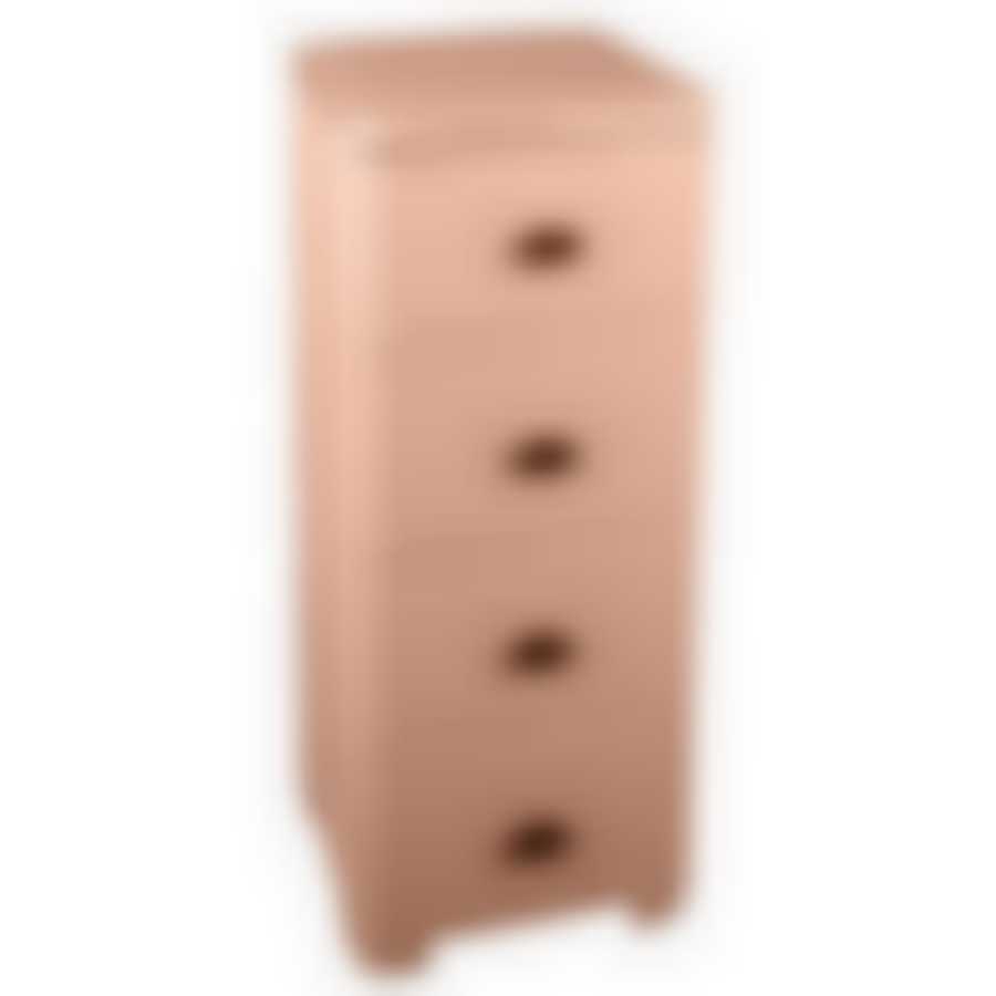 Комод "Плетёнка" 4-х секционный, 360*370*820 мм (цвет какао)