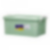 Цветной контейнер для хранения 9л