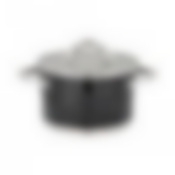 Кастрюля agness со стеклянной крышкой, нерж.сталь, 2,5л 18х10,5см