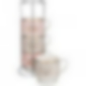 Набор кружек на подставке из 4-х шт