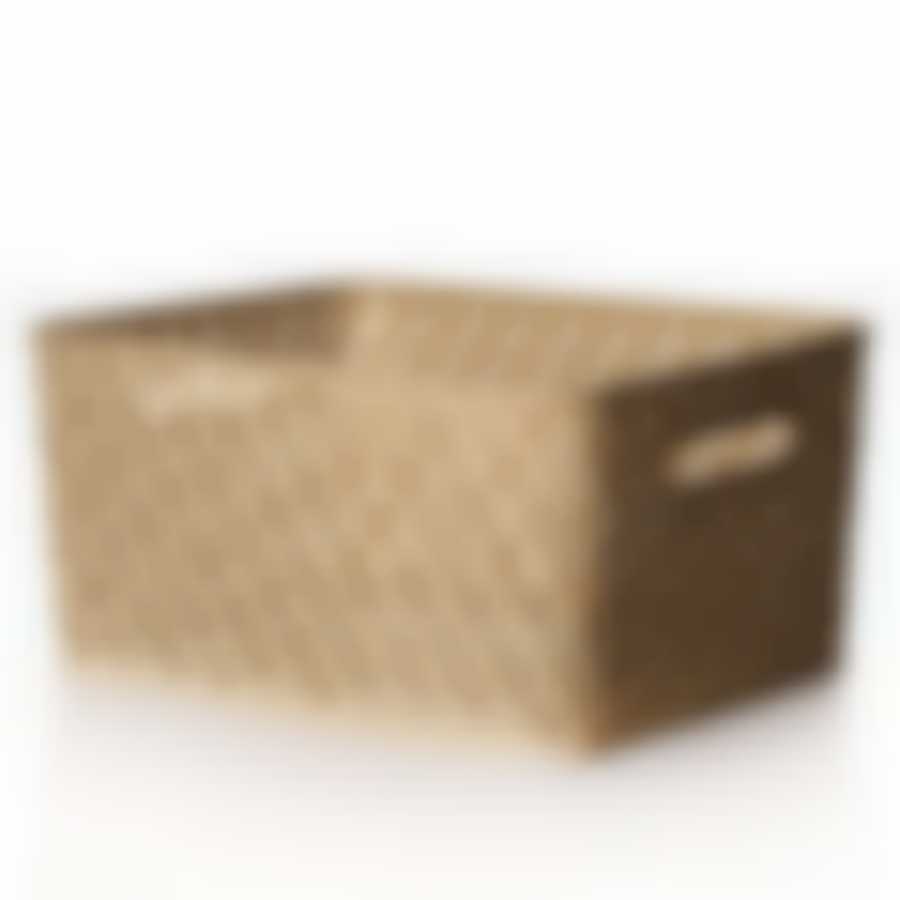 Корзина "Плетенка", 350х290х175 (цвет бежевый)