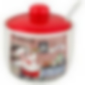 БАНКА ДЛЯ СЫПУЧИХ ПРОДУКТОВ С ЛОЖКОЙ КОЛЛЕКЦИЯ "BELLISSIMO" 300 МЛ 10*10*10 СМ