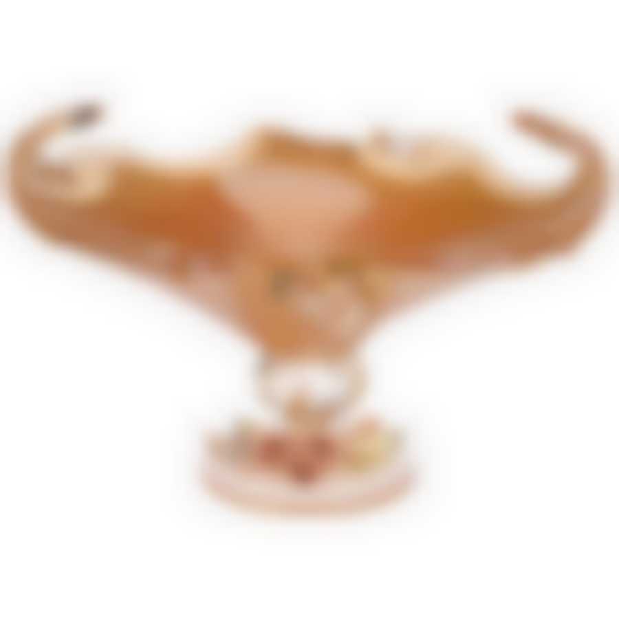 Блюдо на ножке white cristal Honey gondola small 24см высота 16