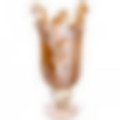 Ваза white cristal Noce venezia высота 34см