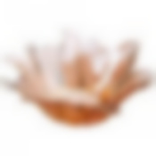 Блюдо глубокое/ваза для фруктов Luster beauty amber 24см без упаковки 