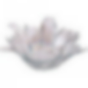 Блюдо глубокое/ваза для фруктов Luster beauty rainbow 28см без упаковки 