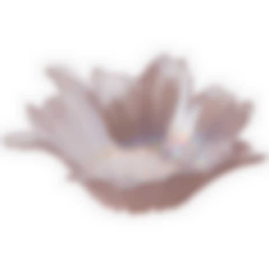 Блюдо глубокое/ваза для фруктов Beauty pink 24см без упаковки 