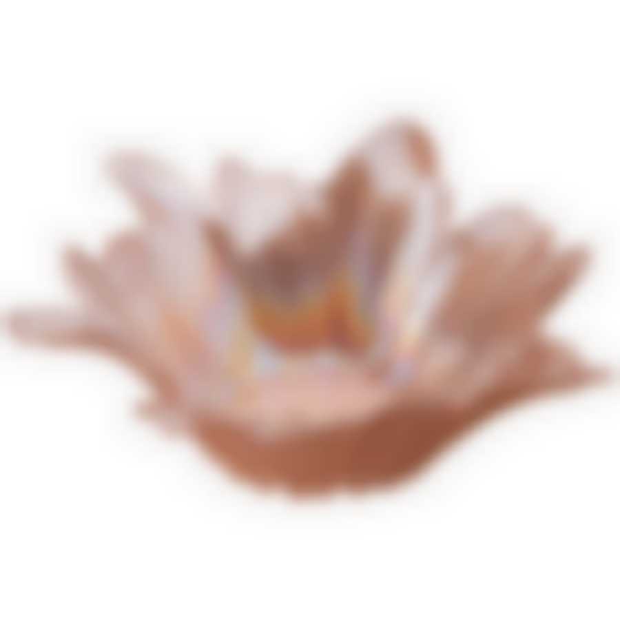 Блюдо глубокое/ваза для фруктов Beauty peach 24см без упаковки 