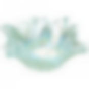 Блюдо глубокое/ваза для фруктов Beauty mint 24см без упаковки 