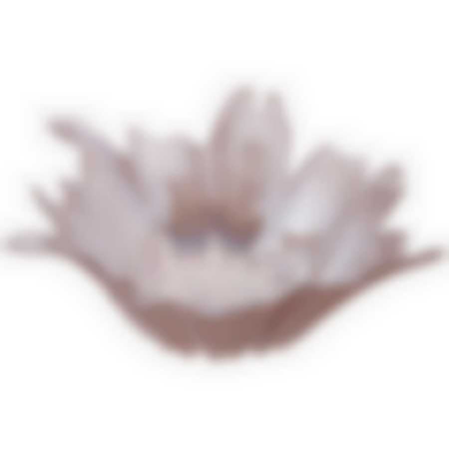 Блюдо глубокое/ваза для фруктов Beauty pink 28см без упаковки 