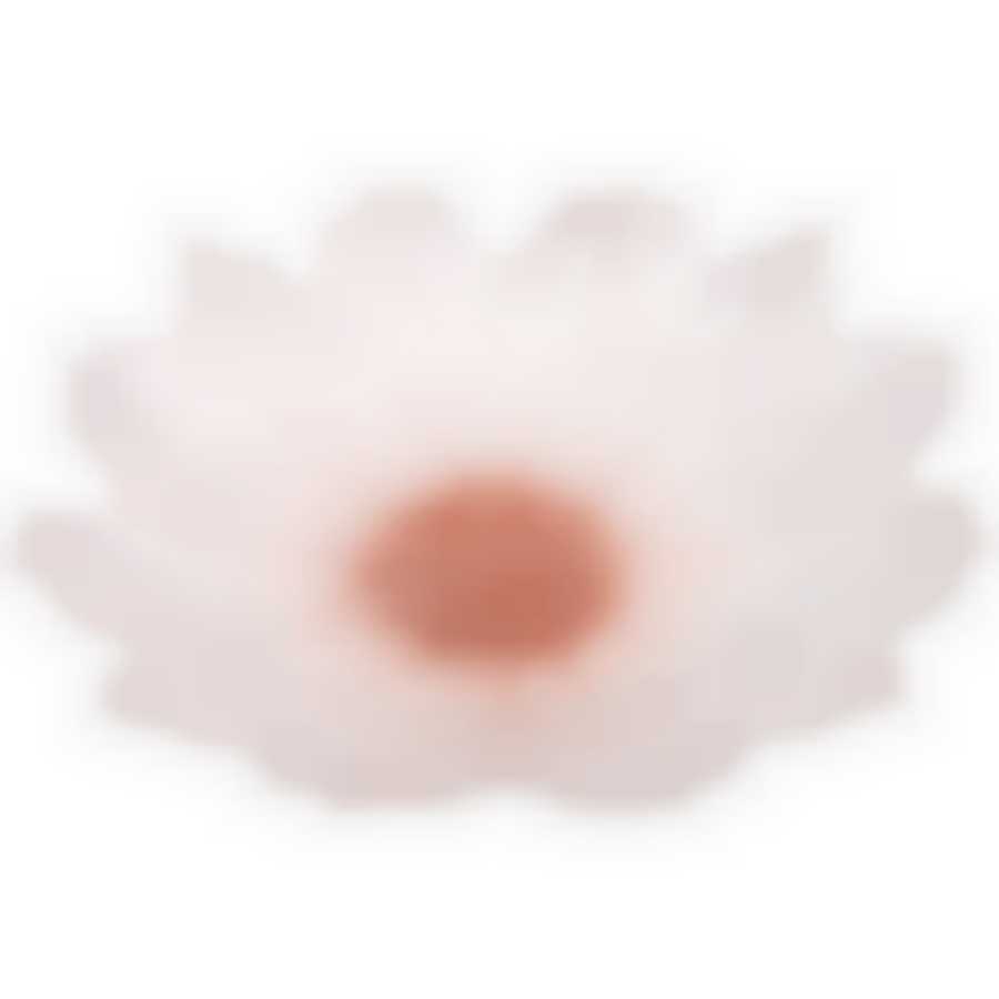 Блюдо Белый цветок 30cm без упаковки 