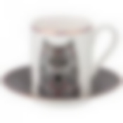 Кофейный набор на 1 пер. Волк 2 пр. 100мл 