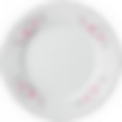 Тарелка десертная рококо Нежная роза платина 19см. без упак