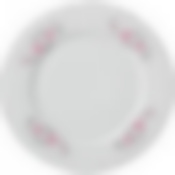 Тарелка закусочная рококо Нежная роза платина 21см. без упак