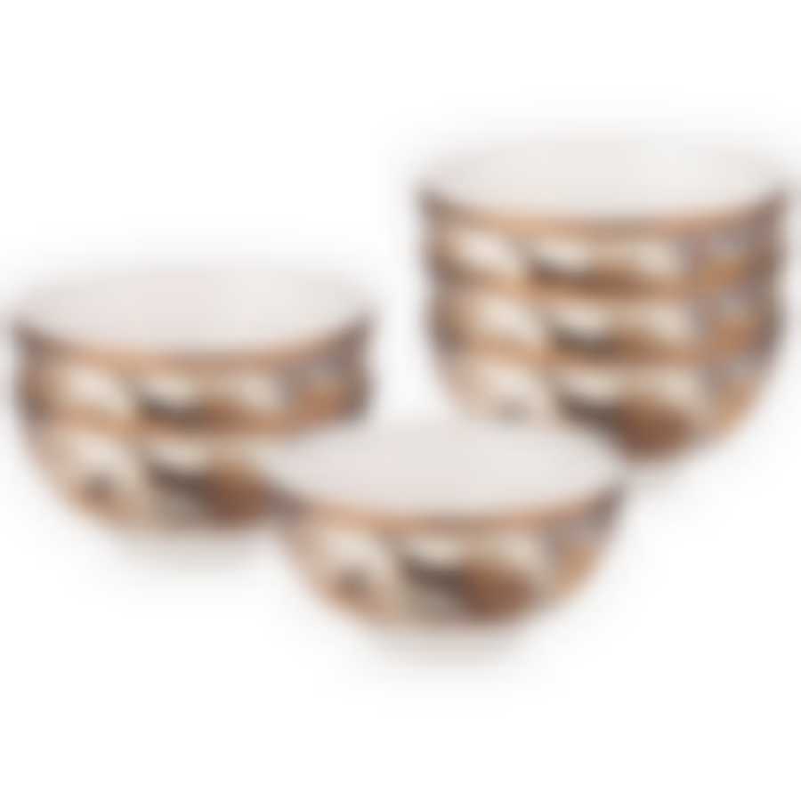 Набор пиал lefard Павлин 6 шт. 11 см 