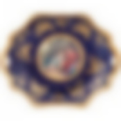 Блюдо с ручками lefard Влюбленная пара кобальт 31*25 см 