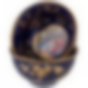 Набор из 2 пиал lefard Влюбленная пара кобальт 11,5 см 