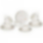 Чайный набор на 6 персон коллекция Золотой мрамор объем чашки 250 мл