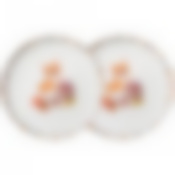 Набор тарелок закусочных lefard Лучшие друзья 2 шт. 20,5 см 