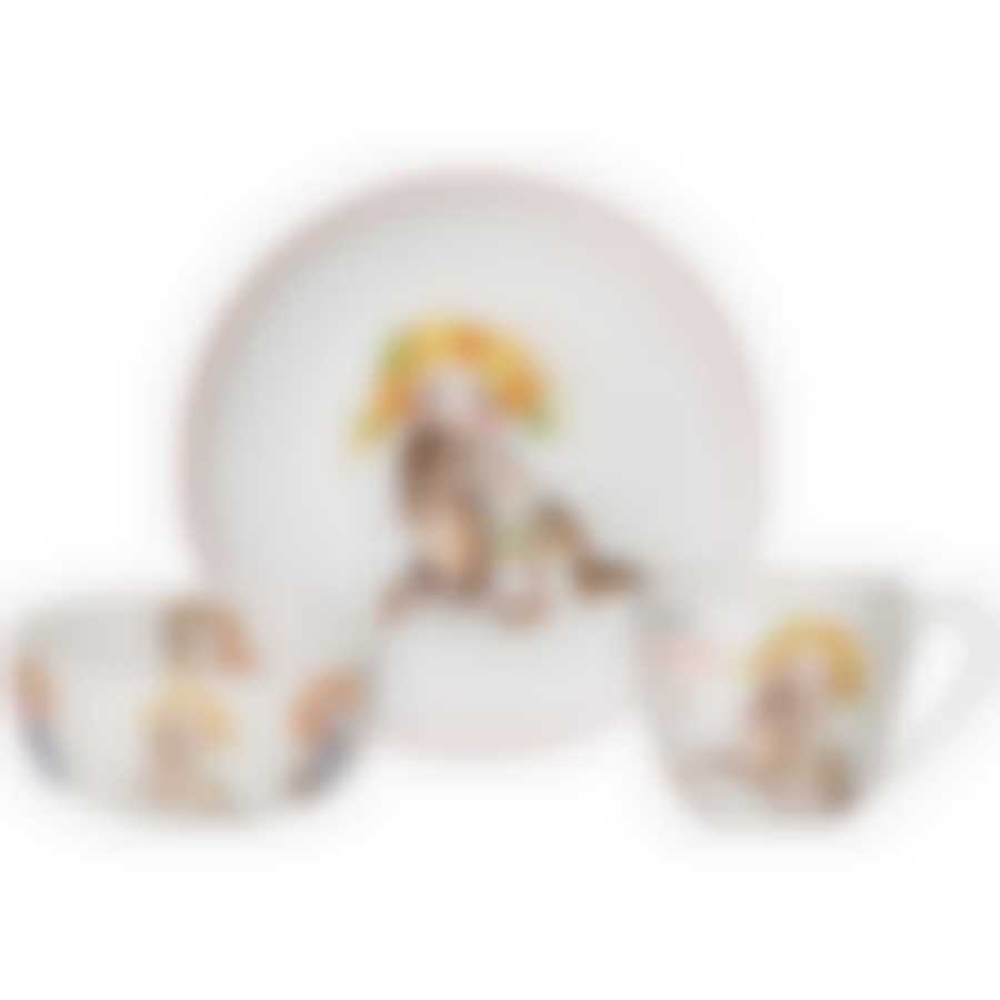 Набор посуды обеденный lefard Лучшие друзья 3 пр. 