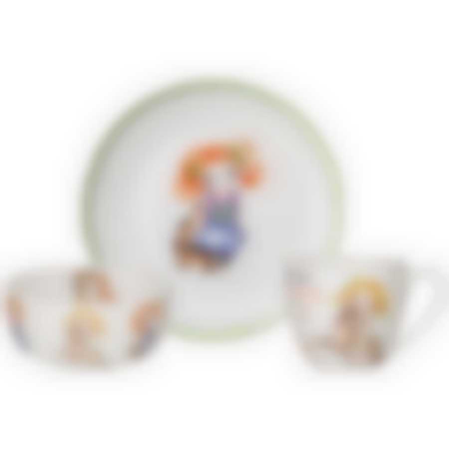 Набор посуды обеденный lefard Лучшие друзья 3 пр. 