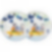 Набор тарелок закусочных lefard Happy family 2 шт. 19 см 