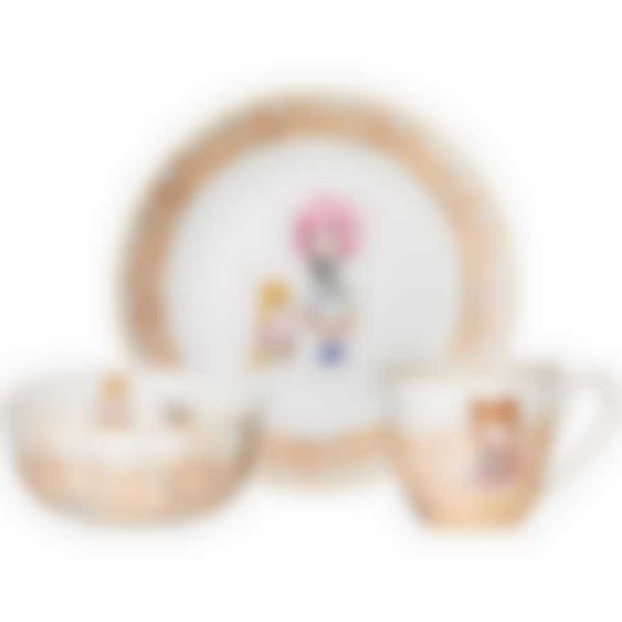 Набор посуды обеденный lefard Fashion princess 3 пр. 