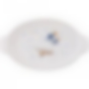 Блюдо для слоеных салатов коллекция Чешский гусь 21,4*12,8*3,7 см