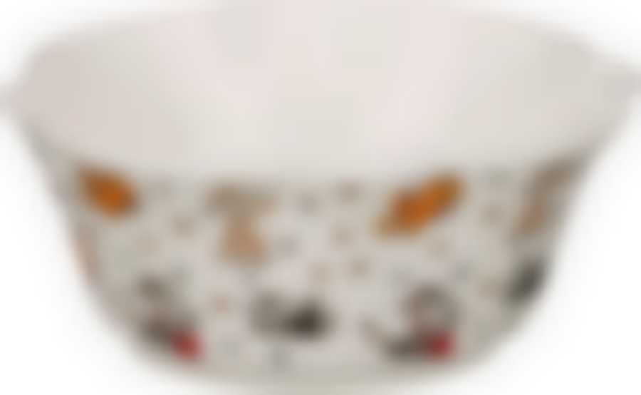 Розетка Веселые друзья 10*10*4 см.150 мл. 