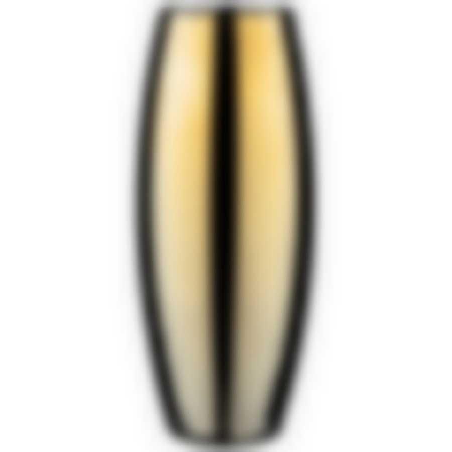 Ваза для цветов цвет Черное золото 265 мм
