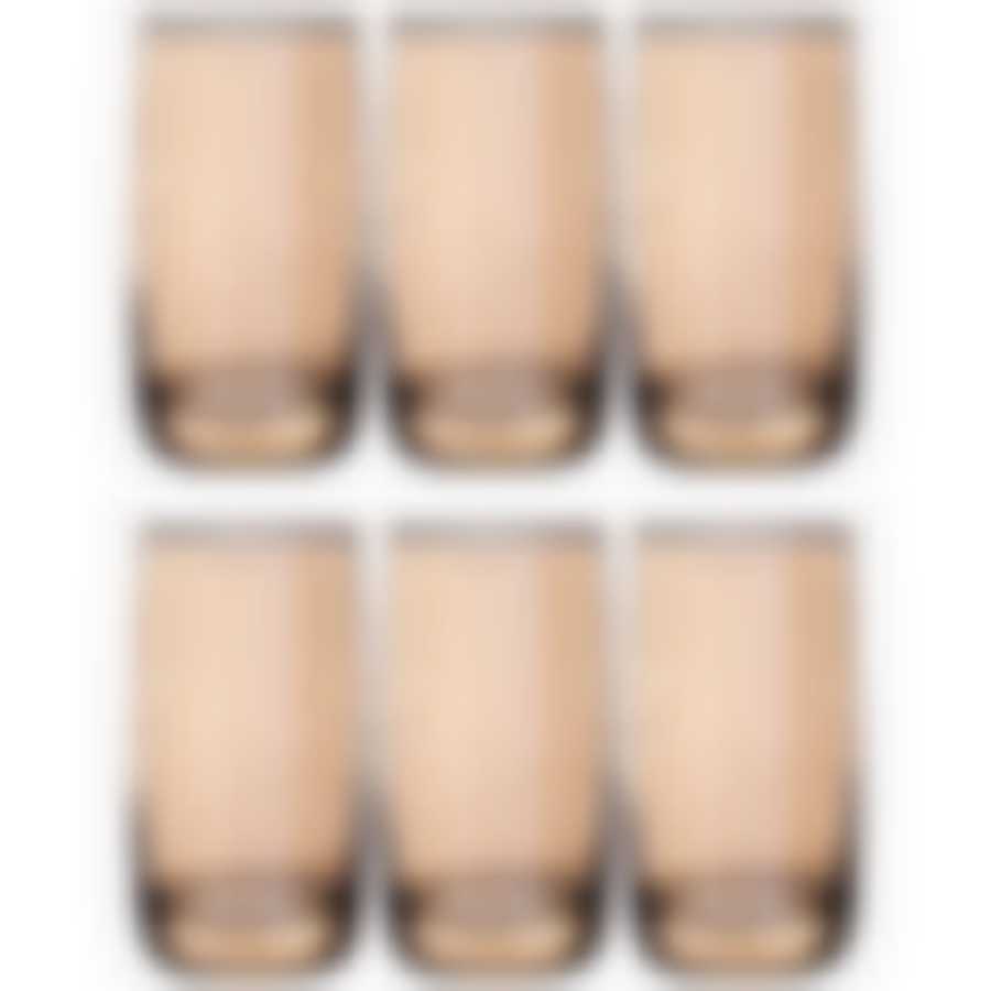 Набор 6 стаканов 330 мл Медовый весенний 