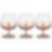 Набор бокалов для бренди из 3 шт Медовый омбре 410 мл