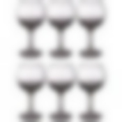 Набор фужеров из 6 шт Графитовый омбре 280 мл