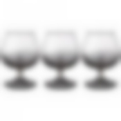 Набор бокалов для бренди из 3 шт Графитовый омбре 410 мл