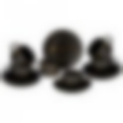 Чайный набор на 6 персон коллекция Золотой мрамор объем чашки 250 мл