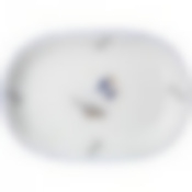 Блюдо овальное рококо Гуси 29*20,5 см. без упак