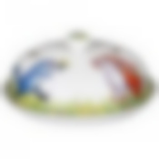 Блюдо круглое с крышкой lefard Русское поле 23 см 