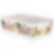 Блюдо прямоугольное с ручками и силикон.крышкой lefard Фрукты 20,5*12*6 см 