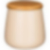 Банка с дер.крышкой bronco Aquarelle 12 см 700 мл 