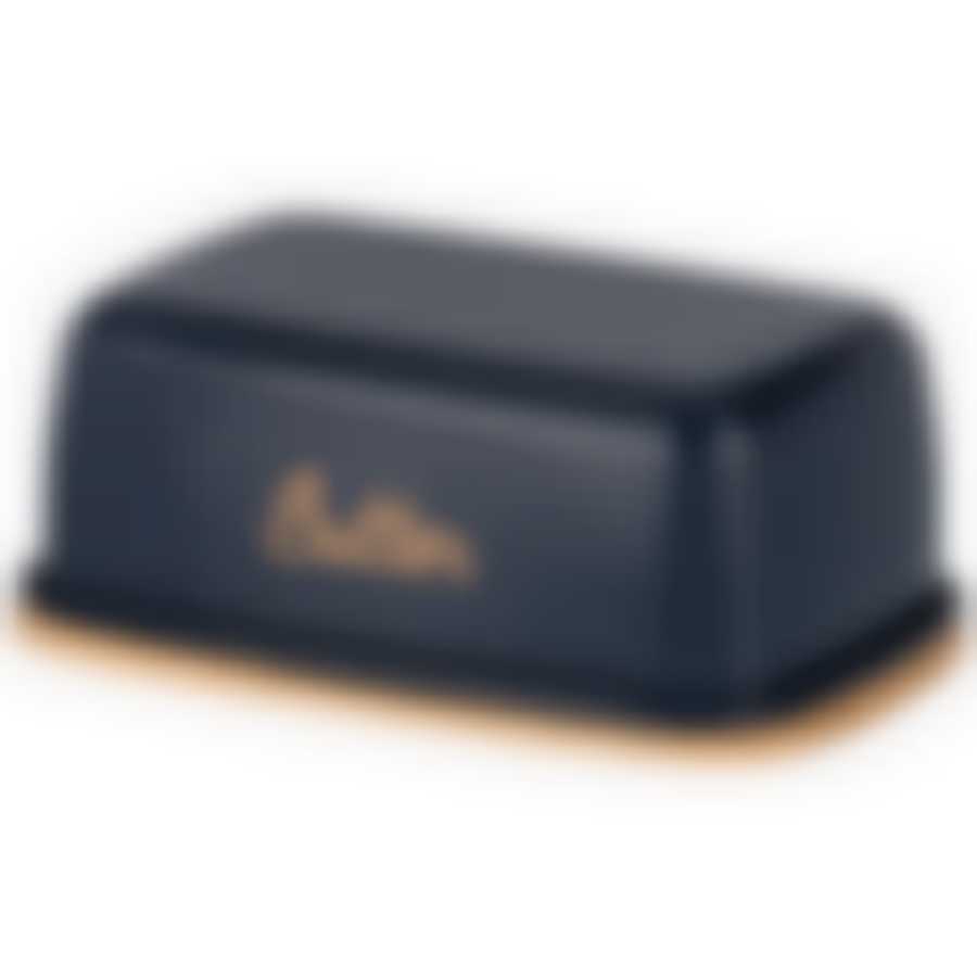 Масленка agness Navy style 15*10*6 см
