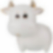 Копилка Коровка 9,5*6*9,5 см. 