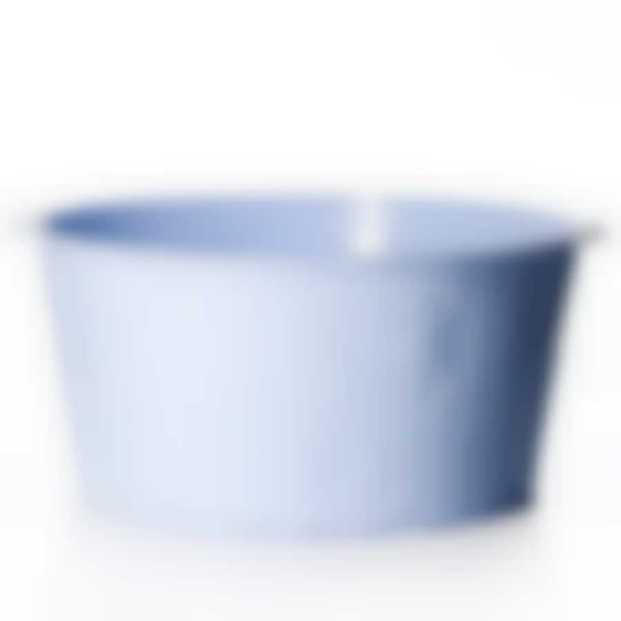 Таз "Плетенка", объем 20 л (голубой)