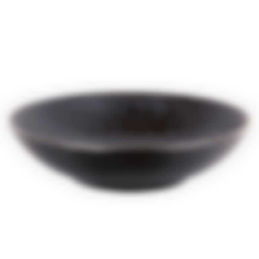 Тарелка глубокая 20см/800мл "Elite black"