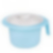 Горшок детский с крышкой Кроха (голубой)