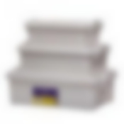 Набор цветной контейнер для хранения  3шт. (275,500,900) л(1,25;2;3,75) л