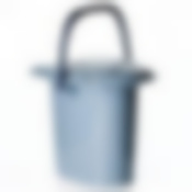 Ведро - туалет, объем 16 л (цвет "голубой мрамор")