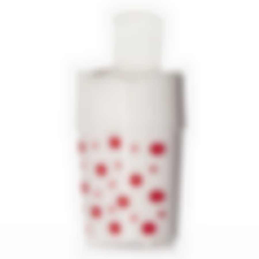 Солонка "Горошек", высота 80 мм (красно-белая)