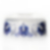 Крышка для разогрева пищевых продуктов в СВЧ-печи, диаметр 245 мм ДЕКО "Гжель"