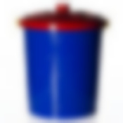 Бак с крышкой "Люкс", объем 40 л, диаметр 400 мм, высота 490 мм (цвет в ассортименте)