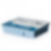 Лоток для столовых приборов двойной, 380*305*65 мм / 380*153*30 мм (цвет в ассортименте)